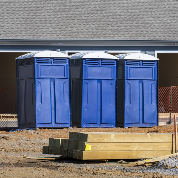 can i customize the exterior of the portable toilets with my event logo or branding in San Carlos CA